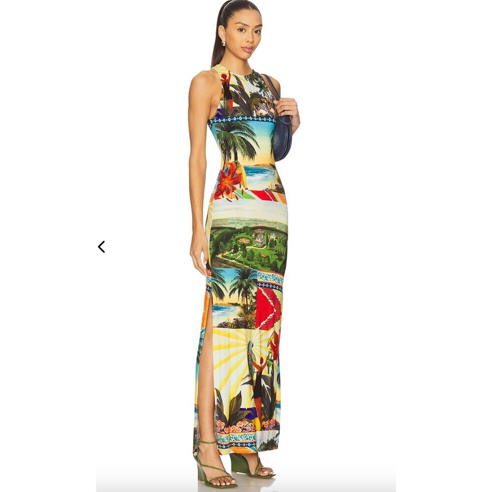 Alice + Olivia Pania Maxi Dress in Island Dreams Size 14 Resortwear Vacation